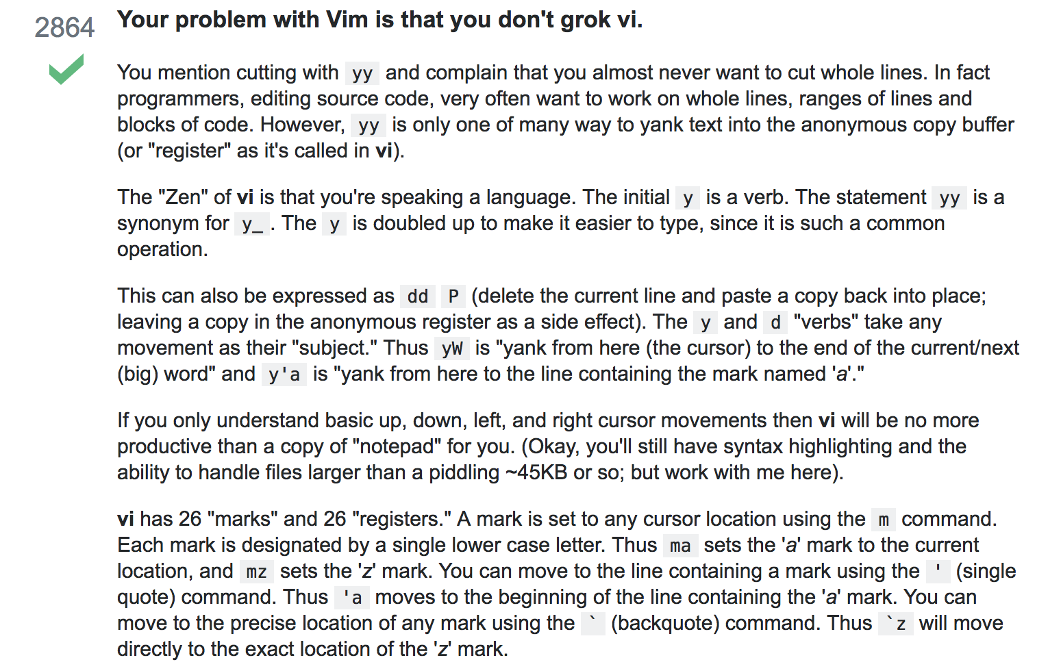 Do you grok Vim?